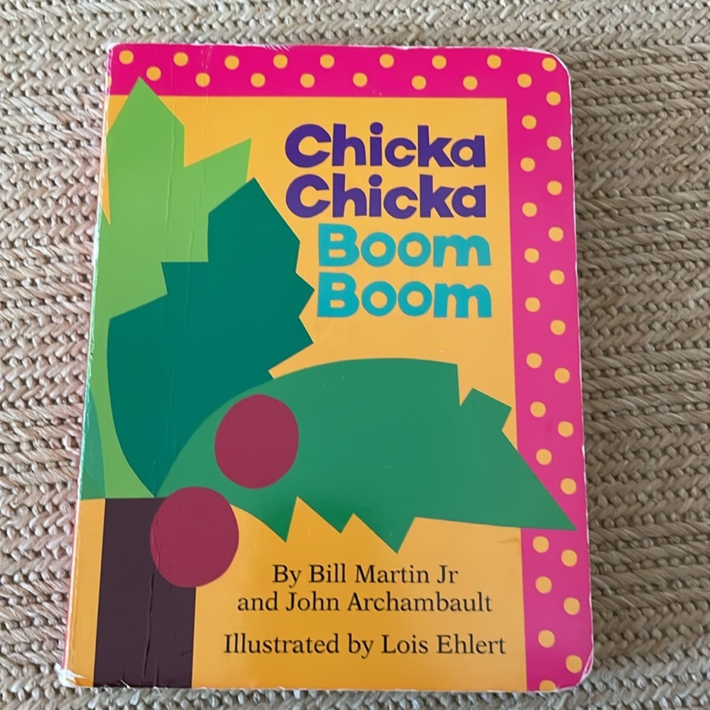 Chicka chicka boom boom book